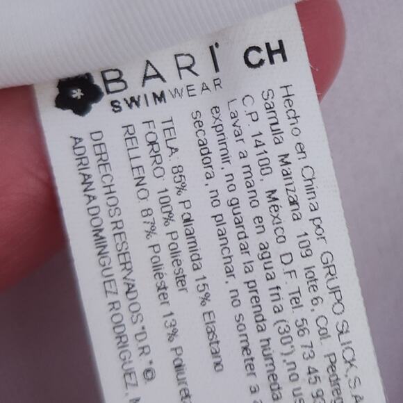 Bart Swimwear One Piece Bathing Suit Size Small Neon Orange Black Colorblock - Picture 4 of 4